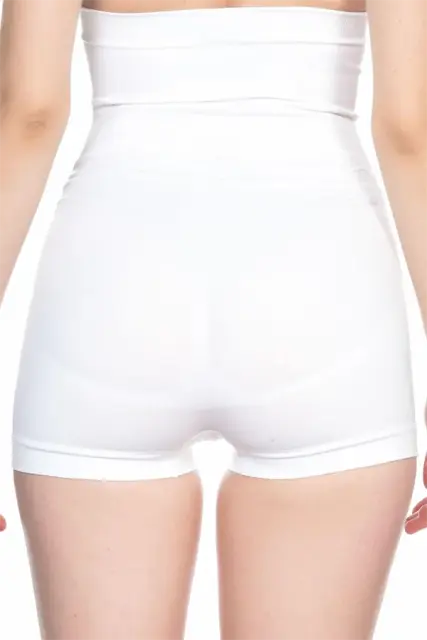 Beyaz MI Emay 2047 Yüksek Bel Boxer Korse — görsel 2
