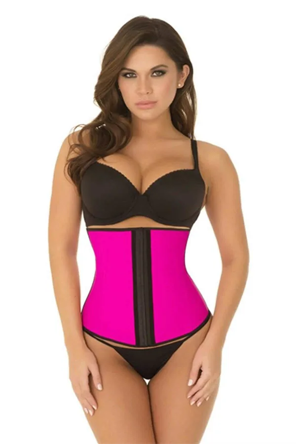 Pembe Mı 9161 Terletici Agraflı Bel Korse — görsel 1