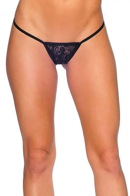 Siyah Dantelli Tanga TM1164 — görsel 1