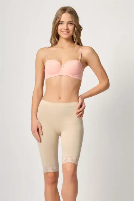 Ten MI Emay 3004 Soft Uzun Paça Dantel Boxer — görsel 1