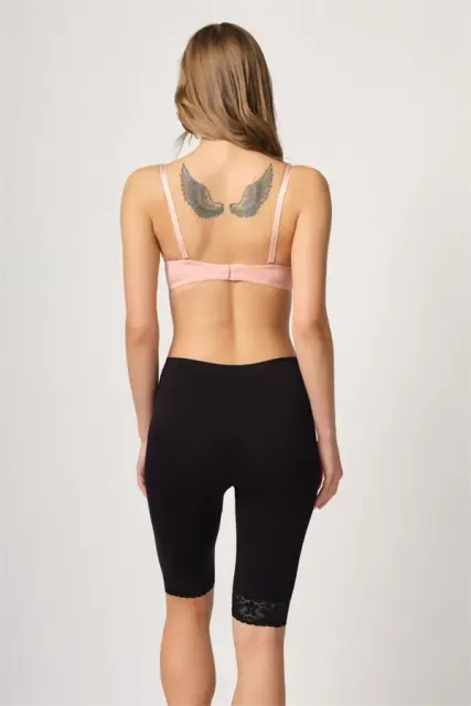 Siyah MI Emay 3004 Soft Uzun Paça Dantel Boxer — görsel 3