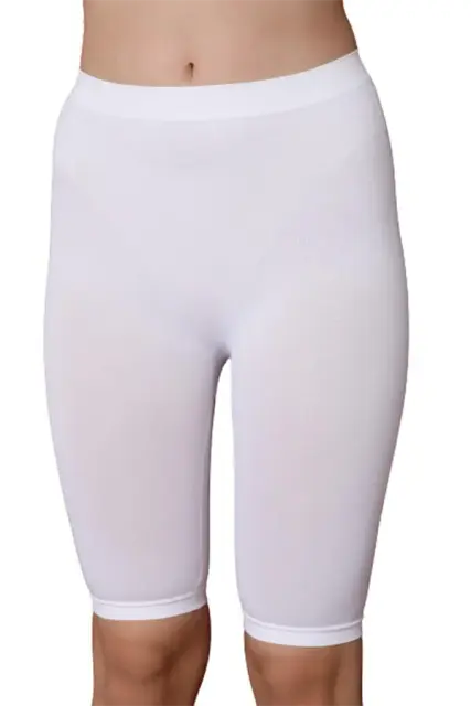 Beyaz MI Emay 3856 Soft Kapri Tayt — görsel 1