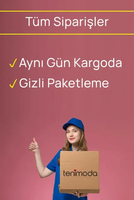 Siyah Tül Fantazi Gecelik TM1124 — görsel 3