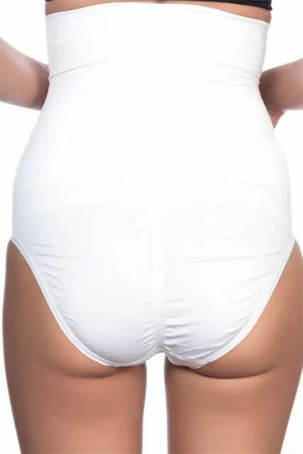 Beyaz Yüksek Bel Double Slip Korse — görsel 3
