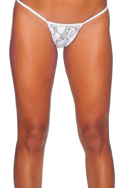 Beyaz Dantelli Tanga TM1165 — görsel 1