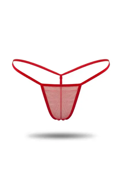 Kırmızı Tül Tanga TM1115 — görsel 2